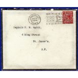 Great Britain - 1923  British Empire Exhibition Meter Mark Cancel.  Royal household Prince of