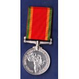 WWII The Africa Service Medal, named to 177593 H. Josephson. GVF