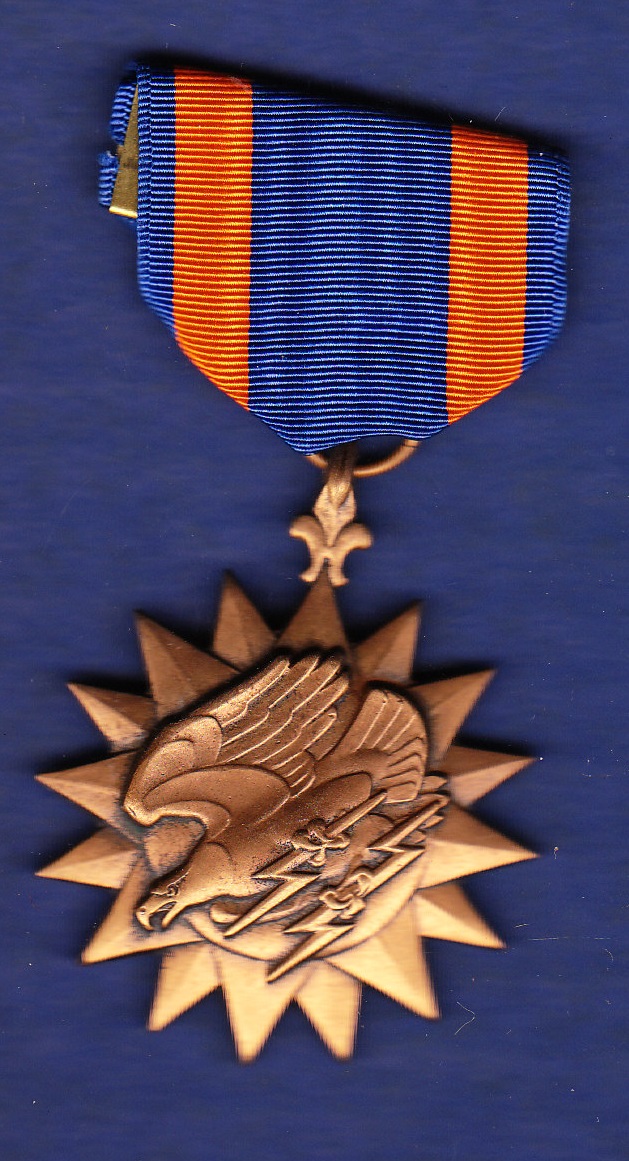 USA Military Air Medal, non anodised version. GVF