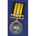 Kenya Africa General Service Medal to Const. Munasya Mulu, suspension bar has been replaced. Sold