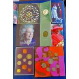 Great Britain - Royal Mint Set Folder  1970 Proof Set, S. PS20 and 2005, 2006, 2007 and 2008.