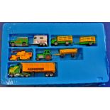 Matchbox Motor City 1990 Matchbox Farm set. MC7 Vehicles are mint condition. Box has damaged