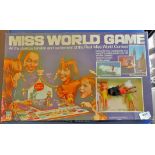 'Miss World' Vintage Game Boxed by Denys Fisher 1972. In a used condition.