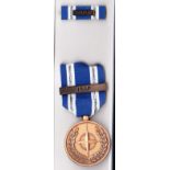 Nato ISAF Medals as issued to forces who assisted in the NATO humanitarian effort in areas of