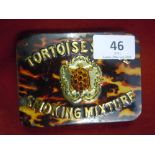 Tortoiseshell Smoking Mixture  Tin from W.A. & A.C. Churchman Ipswich, London.  Much used.