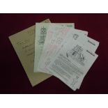 1979 - Norfolk Church Tours Research & Archive Notes - Kettlestone Church, Stibbard Church, Wood