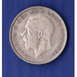 Great Britain Half Crown - 1934 King George V  Ref 4037, Grade AVF.