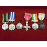 British Medals - A collection of (6) including:  Kabul to Kandahar Star 1881, British Egypt Medal