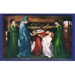 Dante's dream  (Art).  Artist Rossetti, Printer Misch.