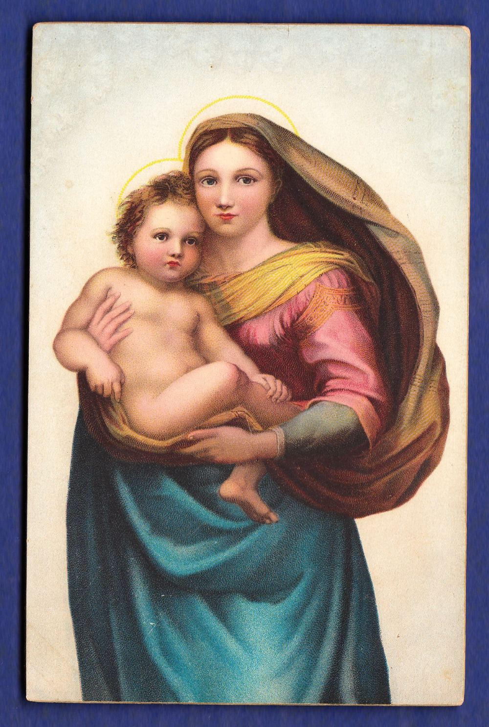 The Madonna & Child Santi  Printer Sengal.