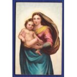 The Madonna & Child Santi  Printer Sengal.