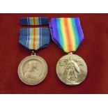 WWI Medals: U.S.A. Inter-Allied Victory medal later variant as issued to American veterans and a U.