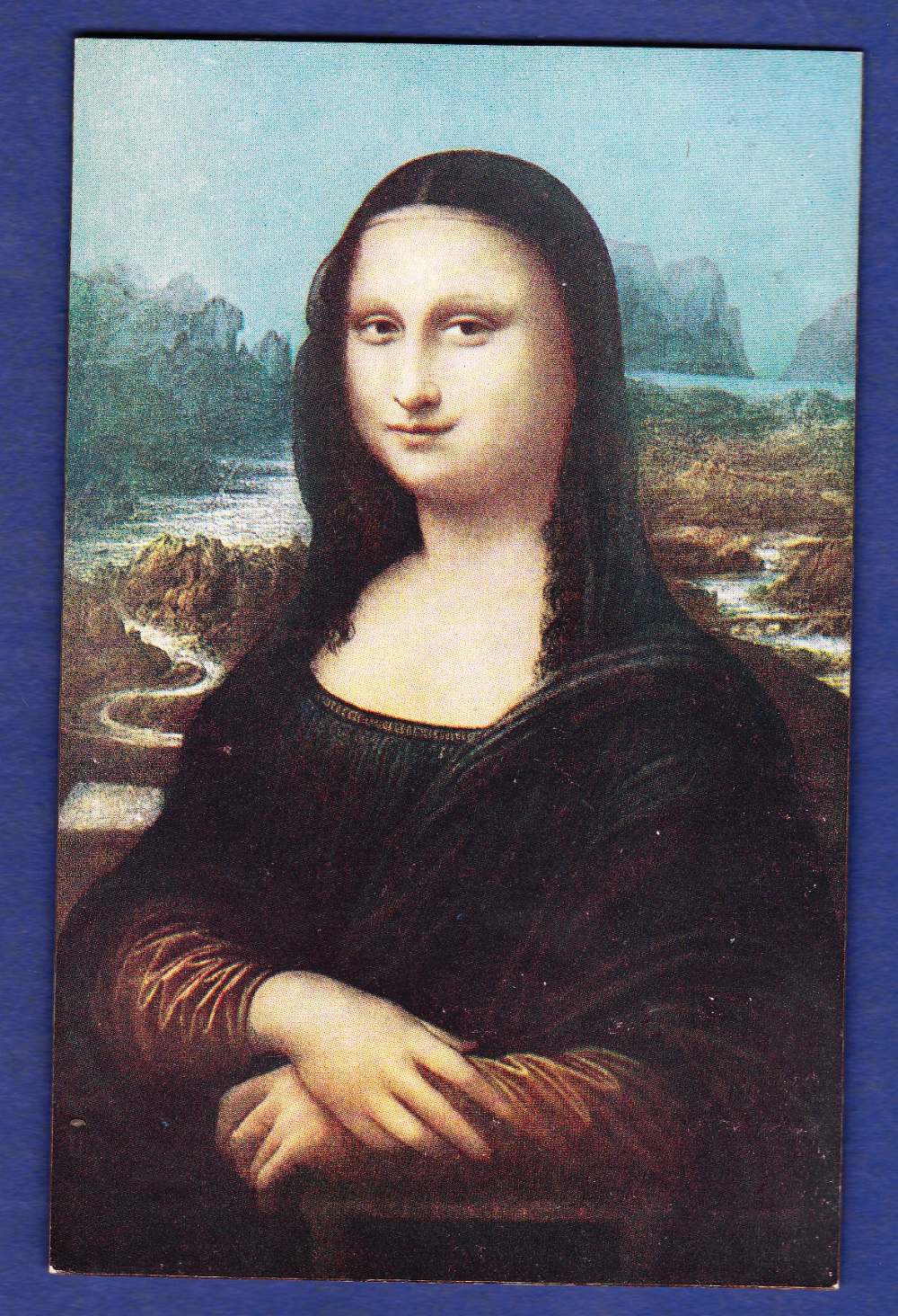 Mona Lisa Gioconda  (Art).  Artist Da Vinci, Printer P.Co.