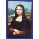 Mona Lisa Gioconda  (Art).  Artist Da Vinci, Printer P.Co.