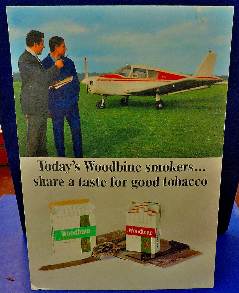 Advertising - Woodbine Freestanding. Nice condition.