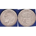 Great Britain Half Crown - 1935 King George V (Jubilee Year)  Ref 4037, Grade AVF.