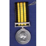 Africa General Service Medal (Clasp - Kenya) renamed to A.9847 WD R. OWINO S/O OKELO