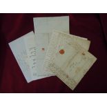 London/Brighton - 1785-1820  Collection of 5 (including one to Mr. Venn at 15 Bow Lane, Cheapside,