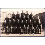 1943 - R.A.F. No. 2 Recruits Centre, Cardington, Bed's  Cadre photograph (400) almost postcard