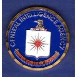 American Challenge coin 'Central Intelligence Agency' with the script 'you shall know the truth