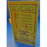 Greeting Cards  Christmas and New Year's Greeting Card 1905.  Named with picture.  Very nice item.