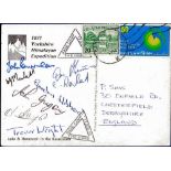 Expeditions - 1971 Yorkshire-Himalaya Expedition  The Ogre Base Camp 17,500 FT autographed by