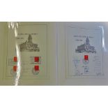 Great Britain - Leeds & Yorks Philatelic Societies  A collection signed Display Certificates etc. (