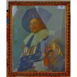 "The Laughing Cavalier" Frans Hlas  Framed.  Nice item.