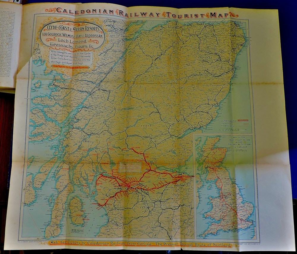 Railwayana - 1909 The Official Guide to the London and North Western Railway Illustrated. - Image 8 of 8