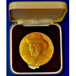 Medal - Van Gogh Museum, Amsterdam  In case.  Edge inscribed 'Office Geopend 2-6-1976'.  Nice