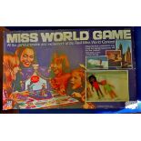 Miss World' Vintage Game  Boxed by Denys Fisher 1972. Poor condition.