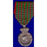 French Medaile St Helena for the Grande Armee 9White metal version as issued to non combatants,