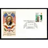 Great Britain - 1976 (2 June) American Bicentennial 1776 Exhibition  First day of Issue h/s, u/a.