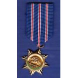 Syrian Order of Bravery 2nd class (no star on ribbon)