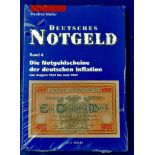 Banknotes - Deutsches Notgeld Band 4: Die Notgeldscheine der deutschen inflation - sealed & New