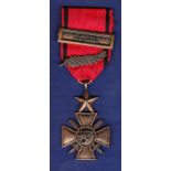 French Congo 'Republique Du Zaire Ops/Shaba' medal with mention in the despatches clasp.