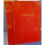 Longfellow:  "The Poetical Works"  Printed 1904.  Good copy.