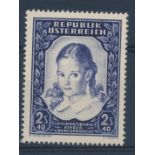 Austria - 1952 The Childrens Correspondence SG1240 U.M.M.