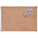 Jersey - 1943 (19 JUN) 2½d  First Day Cover to St. Heliers, 6sd Jersy datestamp and FELFPOST 'J'