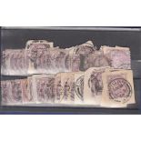 Great Britain 1881 Queen Victoria 1d Lilac  SG172/4, (16 dot), die 2, (50).F.U./V.F.U.  Several on