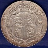 Great Britain Halfcrown - 1909 King Edward VII  Ref S3980, Grade AVF.