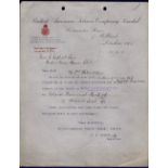 Great Britain - London - 1931 Letter  Regarding payment of dividends.  British -American Tobacco