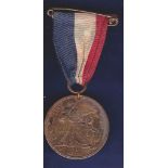 1920's British Empire Union Day  King Edward VIII Medal with ribbon.