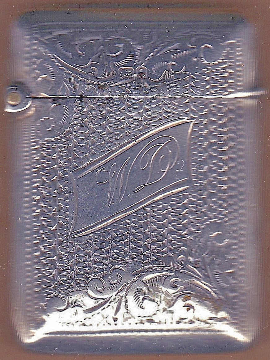 Silver Vesta Case - Birmingham 1904 (Nice pattern.) - Image 2 of 3