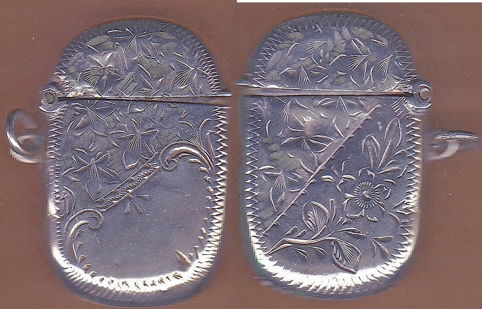 Silver Vesta Case - Chester 1905