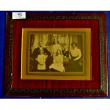 Photograph of family  (Social History)  in nice frame (11½" x 9½").