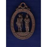 Vintage 1850 National Rifle Association Club Fob  Bronze.