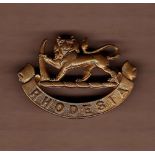 Rhodesia general service cap badge