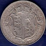 Great Britain Halfcrown - 1914 King George V  Ref S4011, Grade GVF/EF.