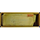 Postal History - Scotland  Quantity of envelopes from a correspondence Queen Victoria to King George